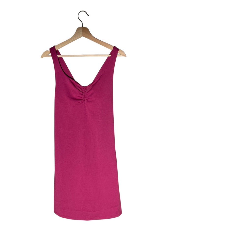 Frankly Apparel Tennis Dress Women's L Cross Back Built-In Shorts NWT‎